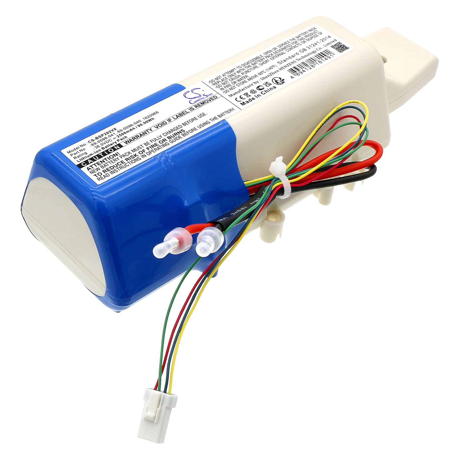 Batteri for støvsuger til Bissell CrossWave Cordless Max, P2921, 2551 og andre
