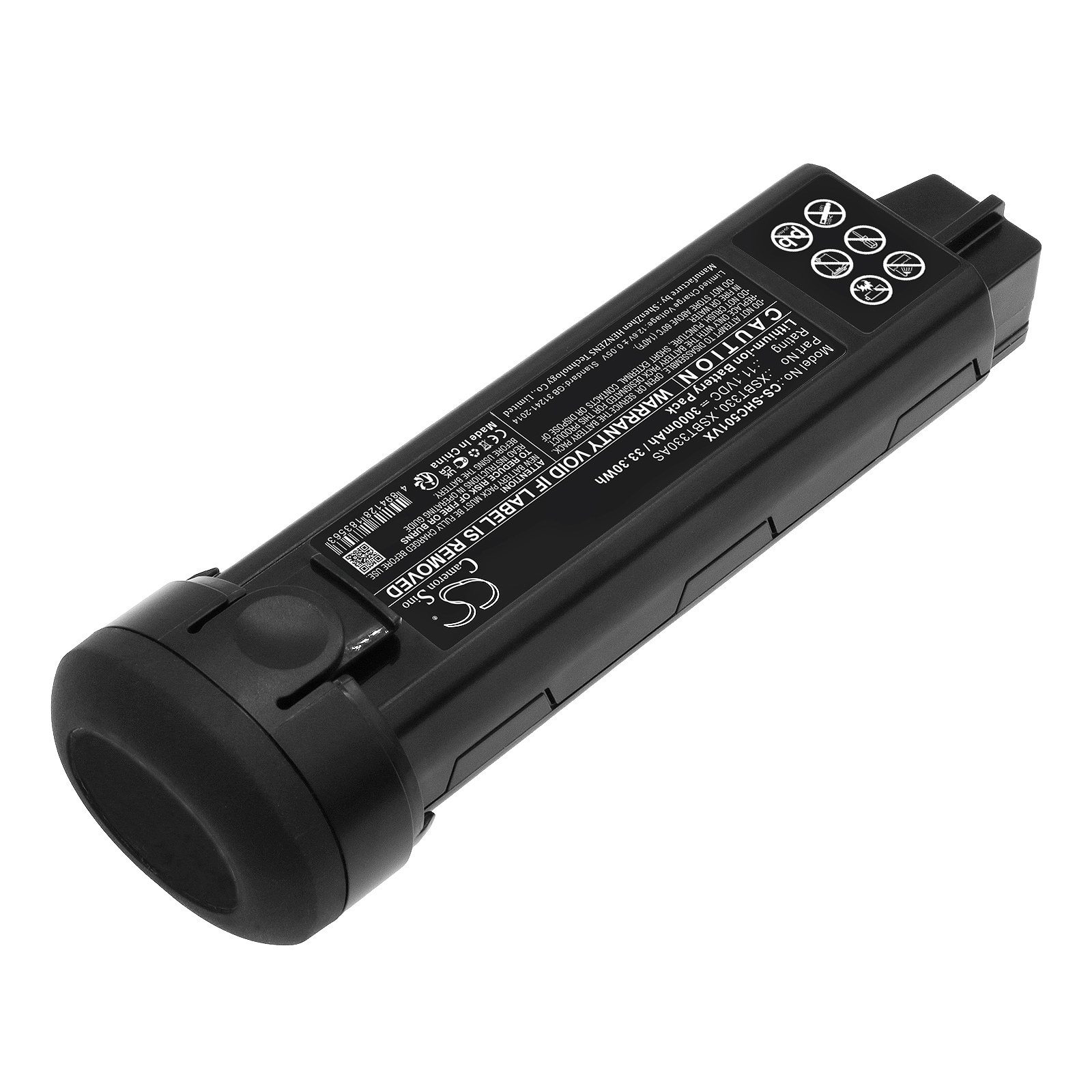 Batteri til støvsuger for Shark Evopower System Flex CS501J og andre.