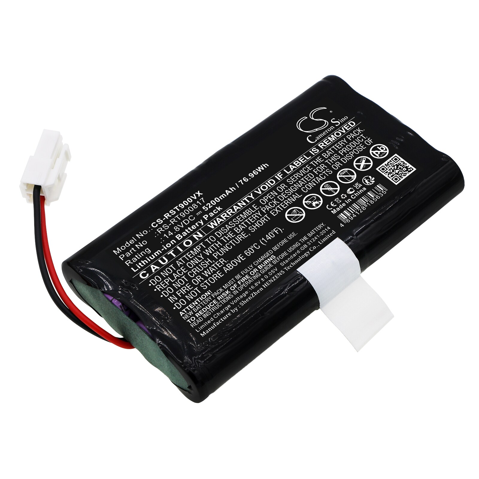 Batteri for støvsuger for Rowenta Smart Force Cyclonic RR8021 og andre.
