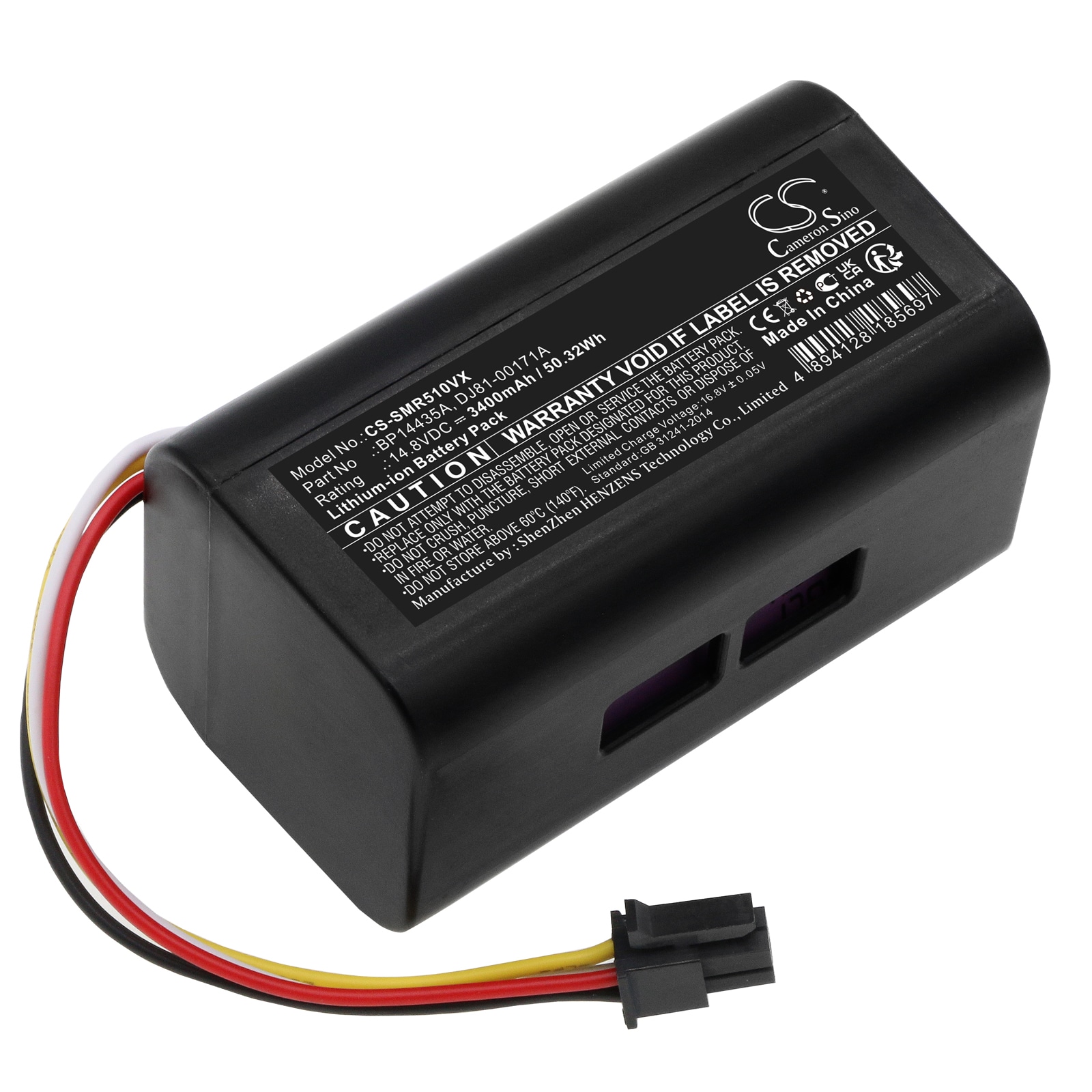 Batteri for støvsuger til Midea i5, i5 Young, i5 Extra osv.