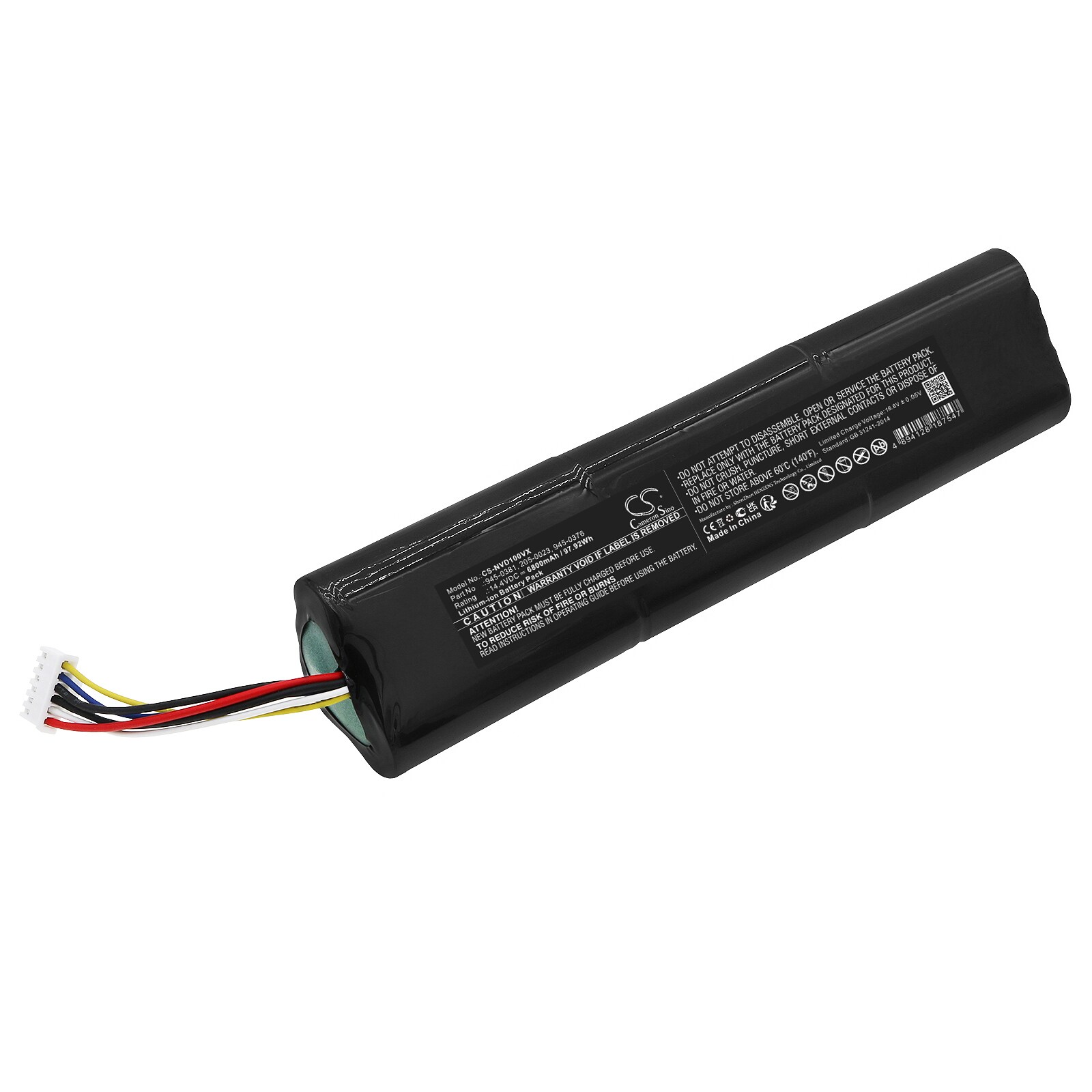 Batteri for støvsuger til Neato D8, Robotics D8, D9 osv.