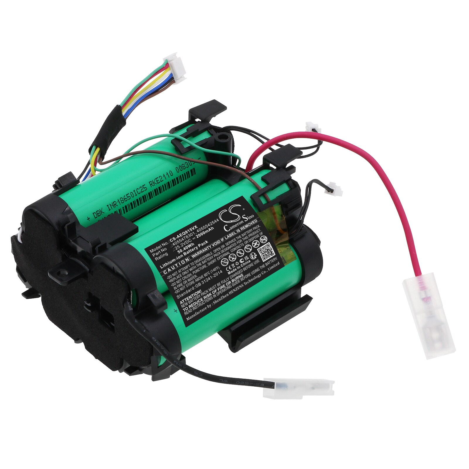 Batteri for vakuum til AEG AEG QX 9 1 50 IB, QX 9 1 ALRG, QX 9 1 ALRS og andre.