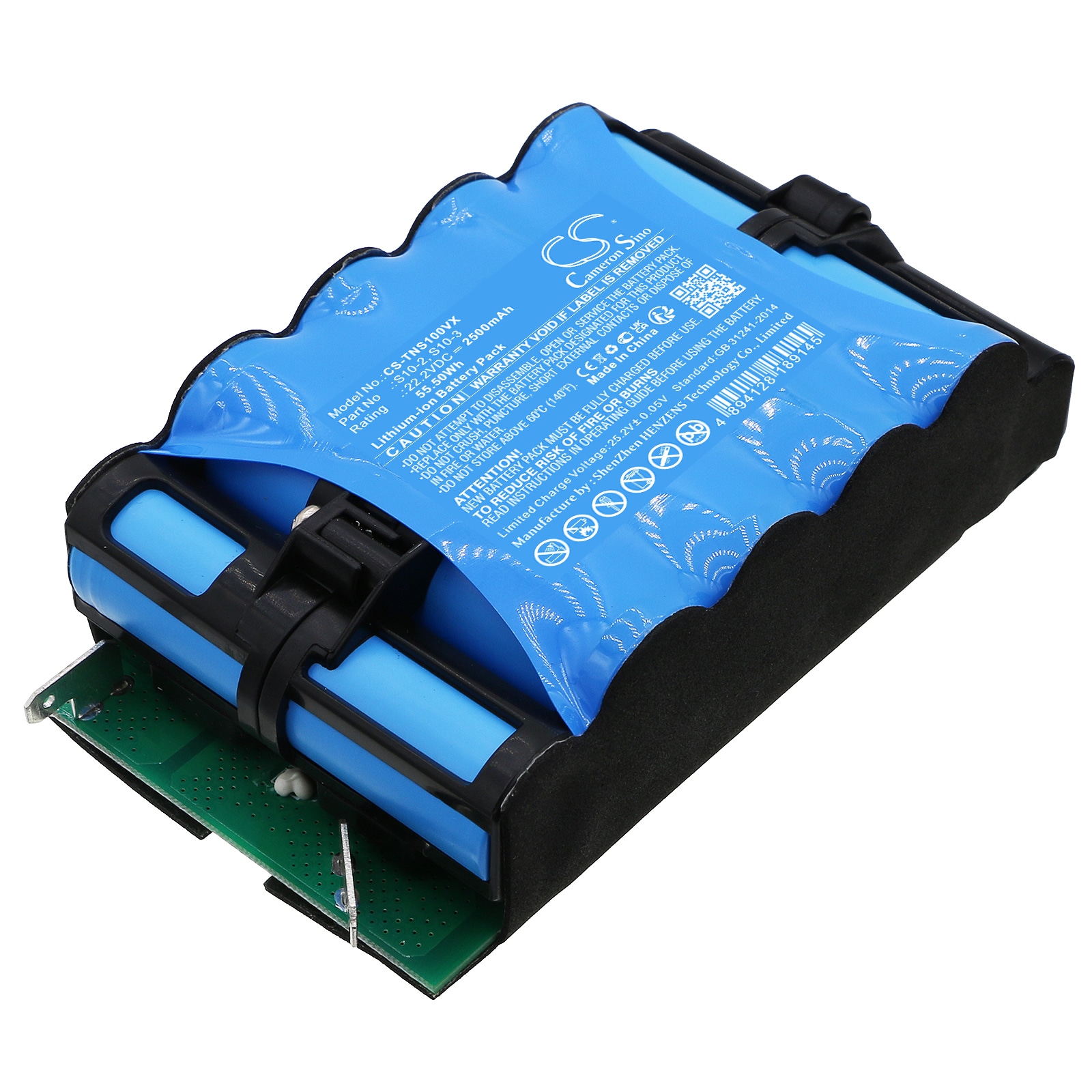 Batteri for støvsuger til Tineco Floor One S10, Floor One S10-01, Floor One S10-03