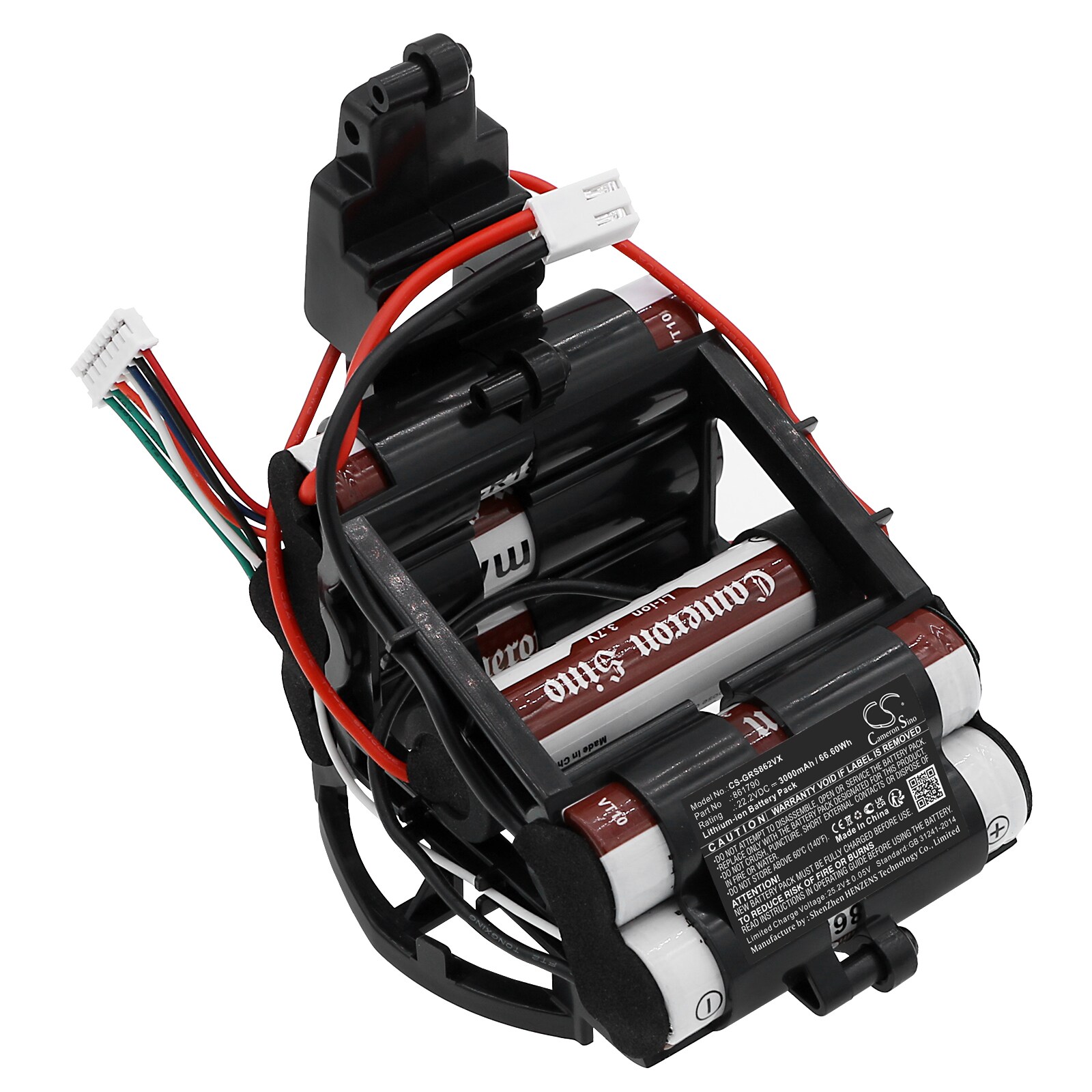 Batteri for støvsuger til Gorenje SVC216FR, SVC216FS, SVC216FGD etc.