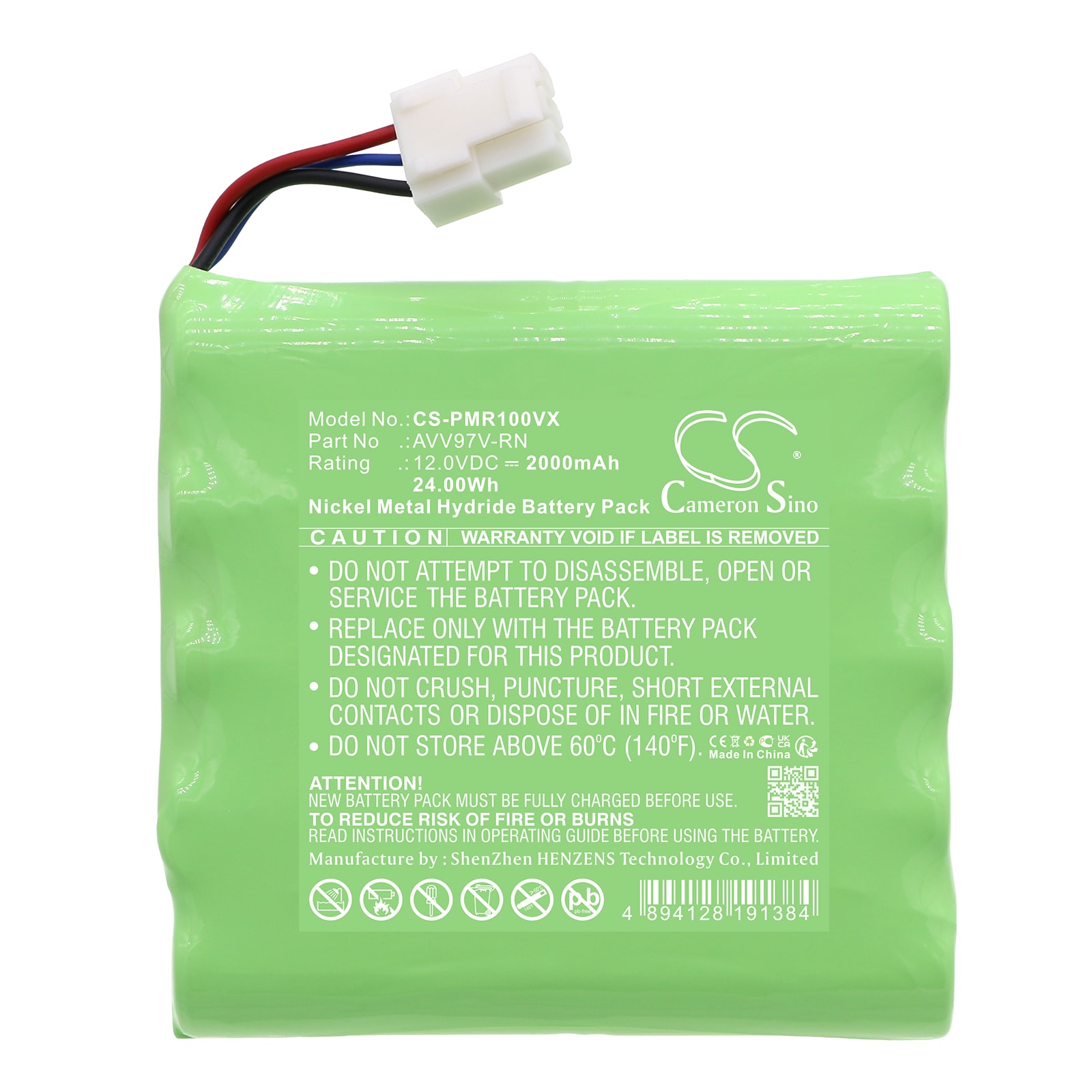 Batteri for støvsuger til Panasonic MC-RM10-W, Rollan MC-RM10