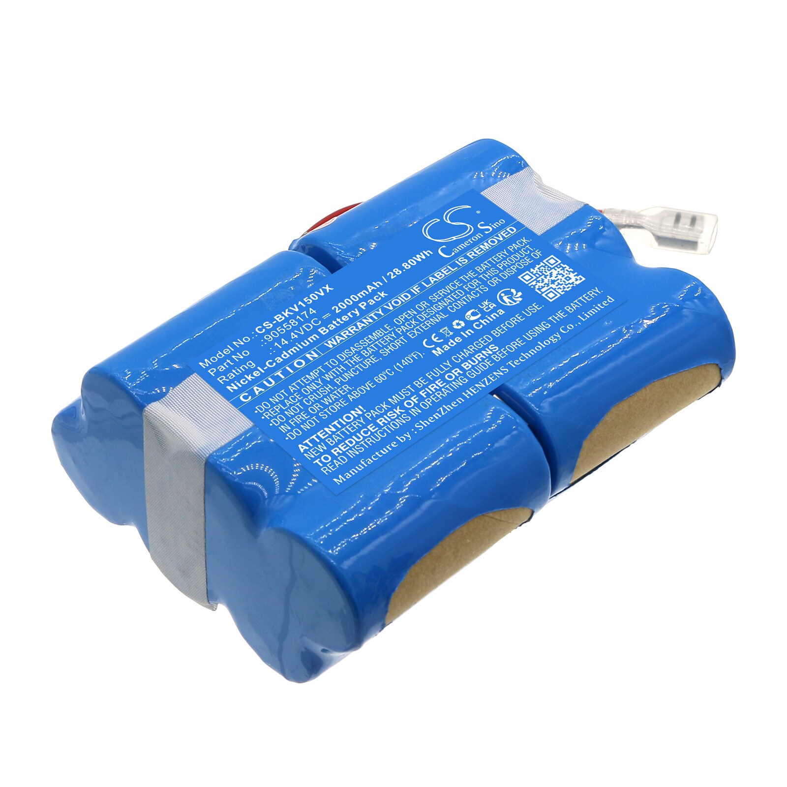 Batteri for støvsuger til Black&Decker 14,4 V DustBuster, PV1425N