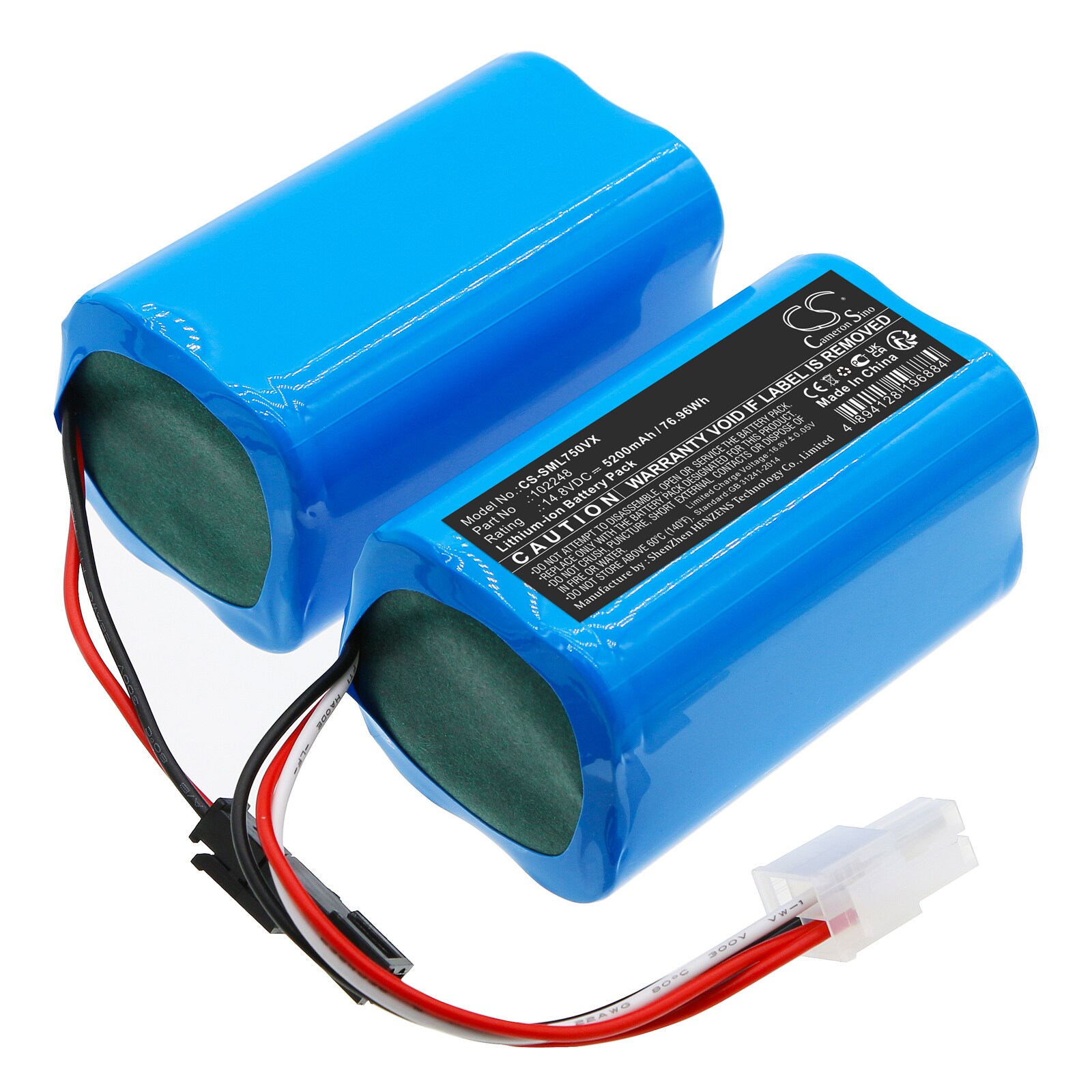 Batteri for vakuum til Symbo Laserbot 750