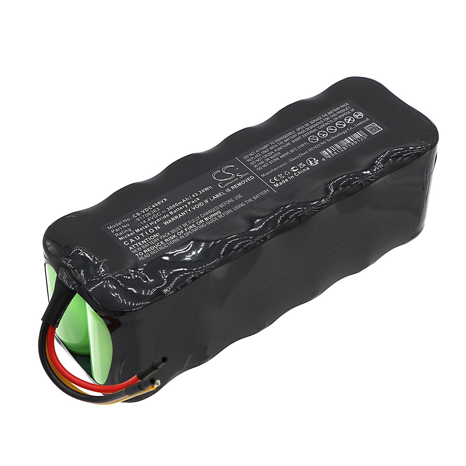 Batteri for støvsuger til Vileda M-H498