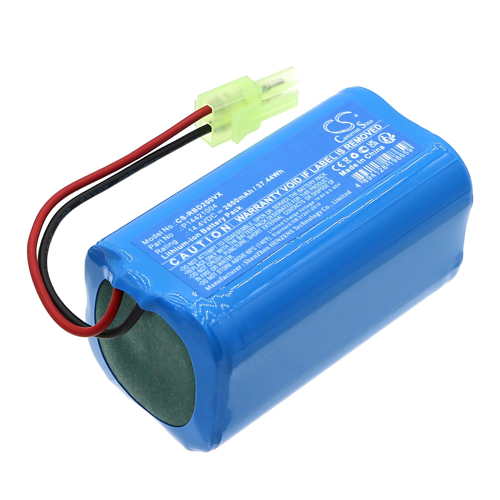 Batteri for støvsuger for Sauber LX9