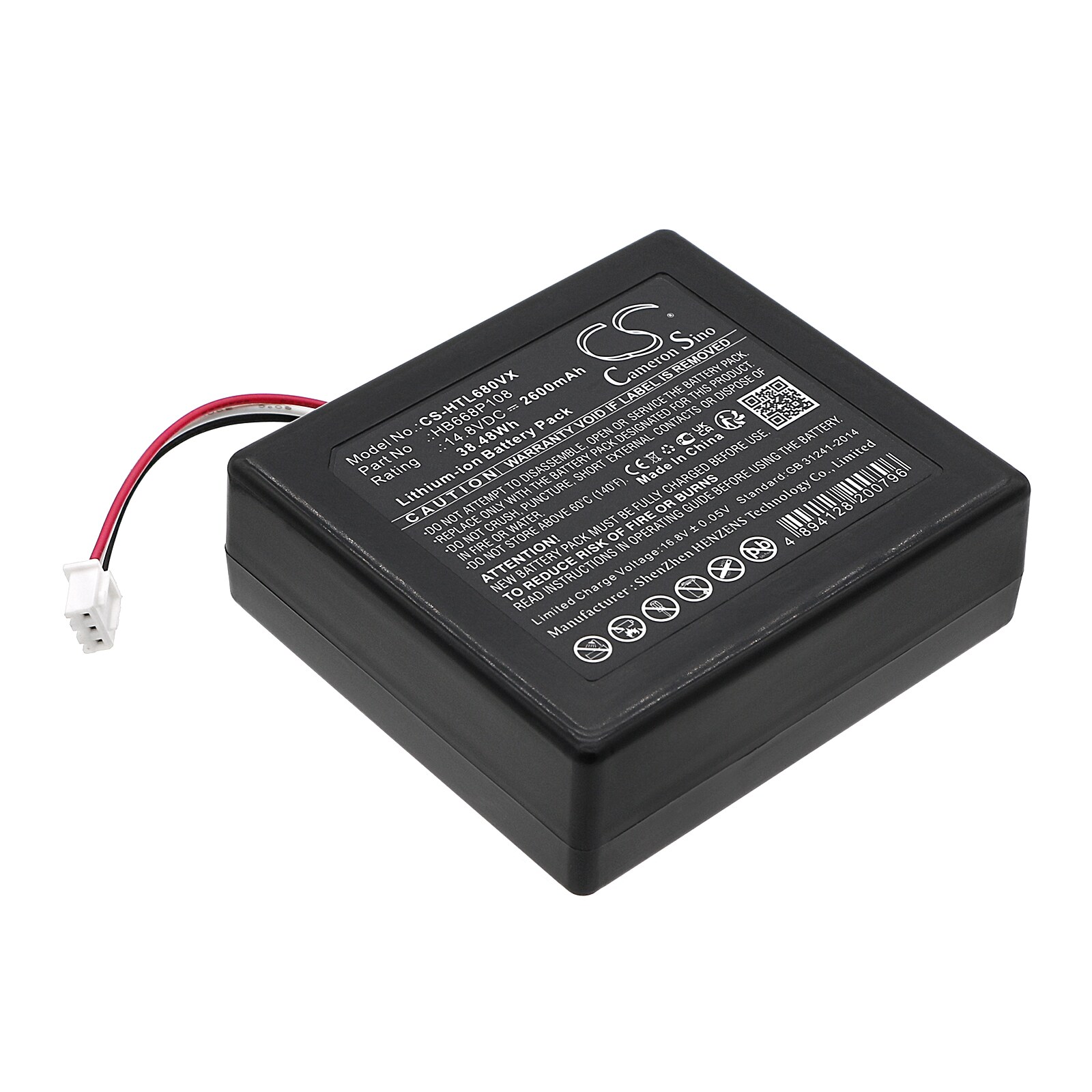 Batteri for vakuum til HOBOT Legee 668, Legee 669