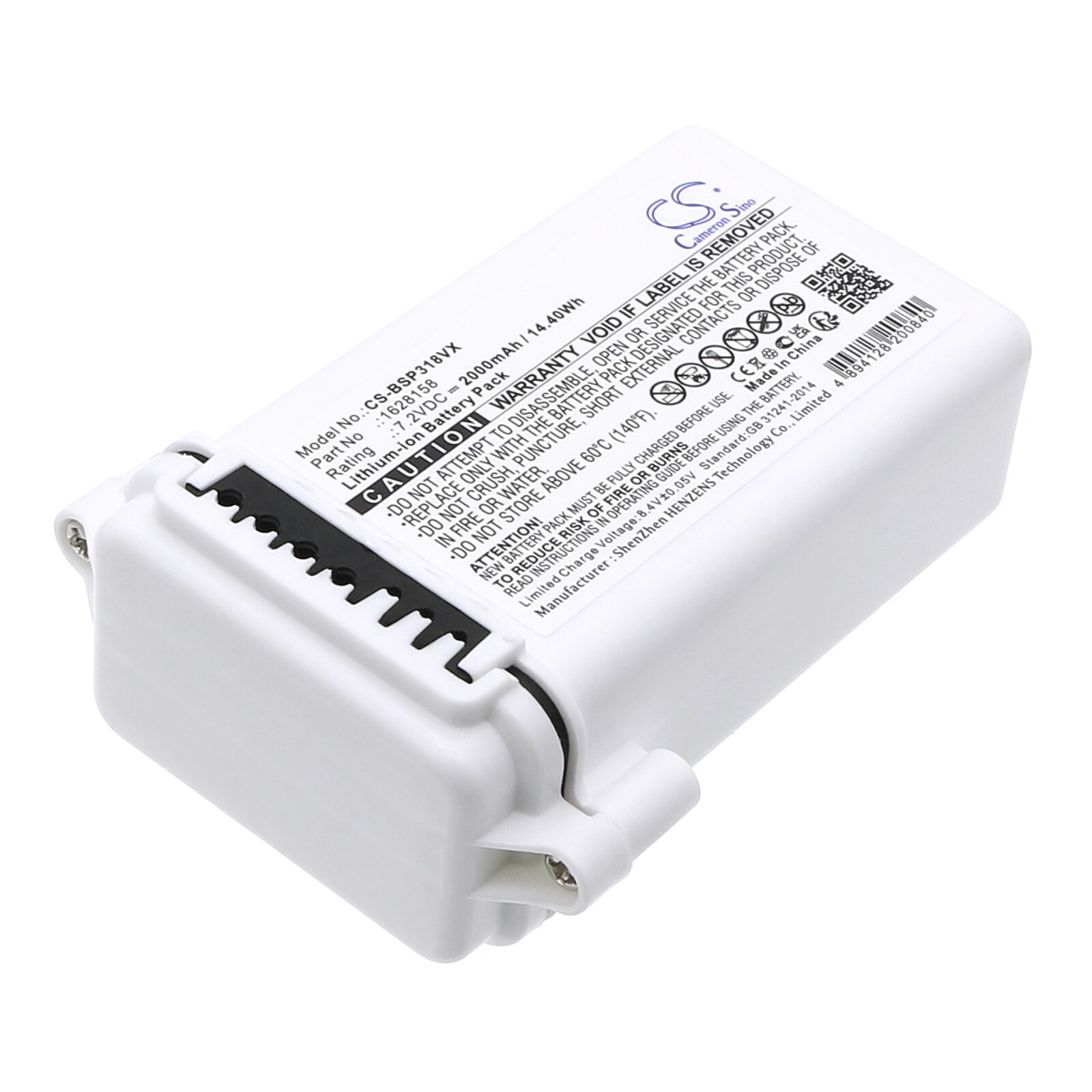 Batteri for støvsuger til Bissell Pet Stain Eraser, Pet Stain Eraser Duo, 3706 osv.