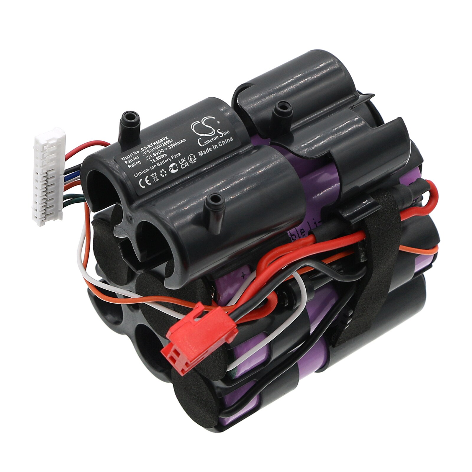 Batteri for vakuum til Rowenta Air Force Light, MS6573, MS6573WP/BA0 og andre.