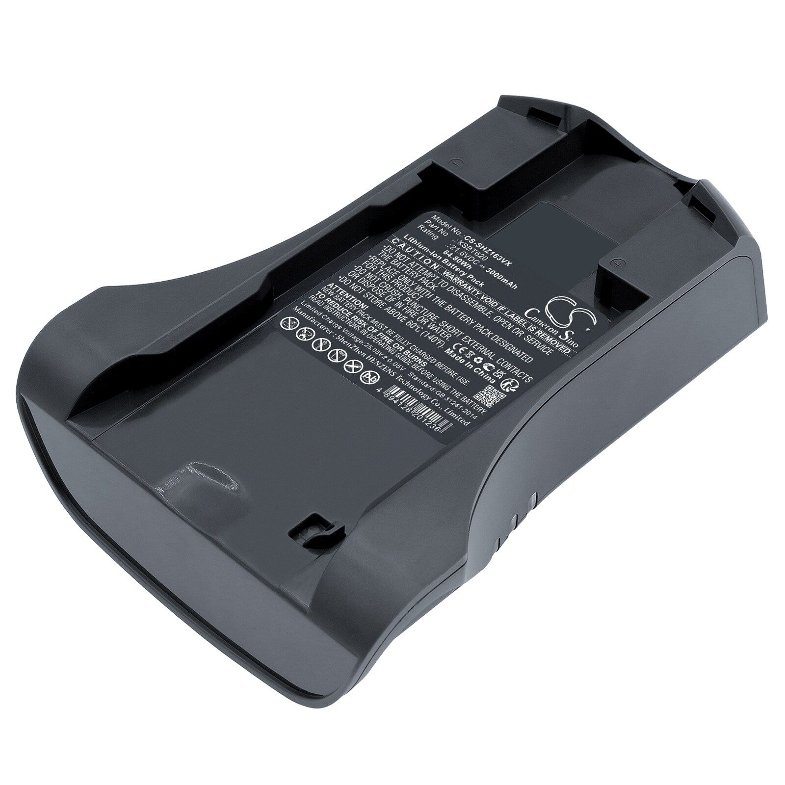 Batteri for støvsuger for Shark IZ162H, IZ162HC, IZ163 etc.