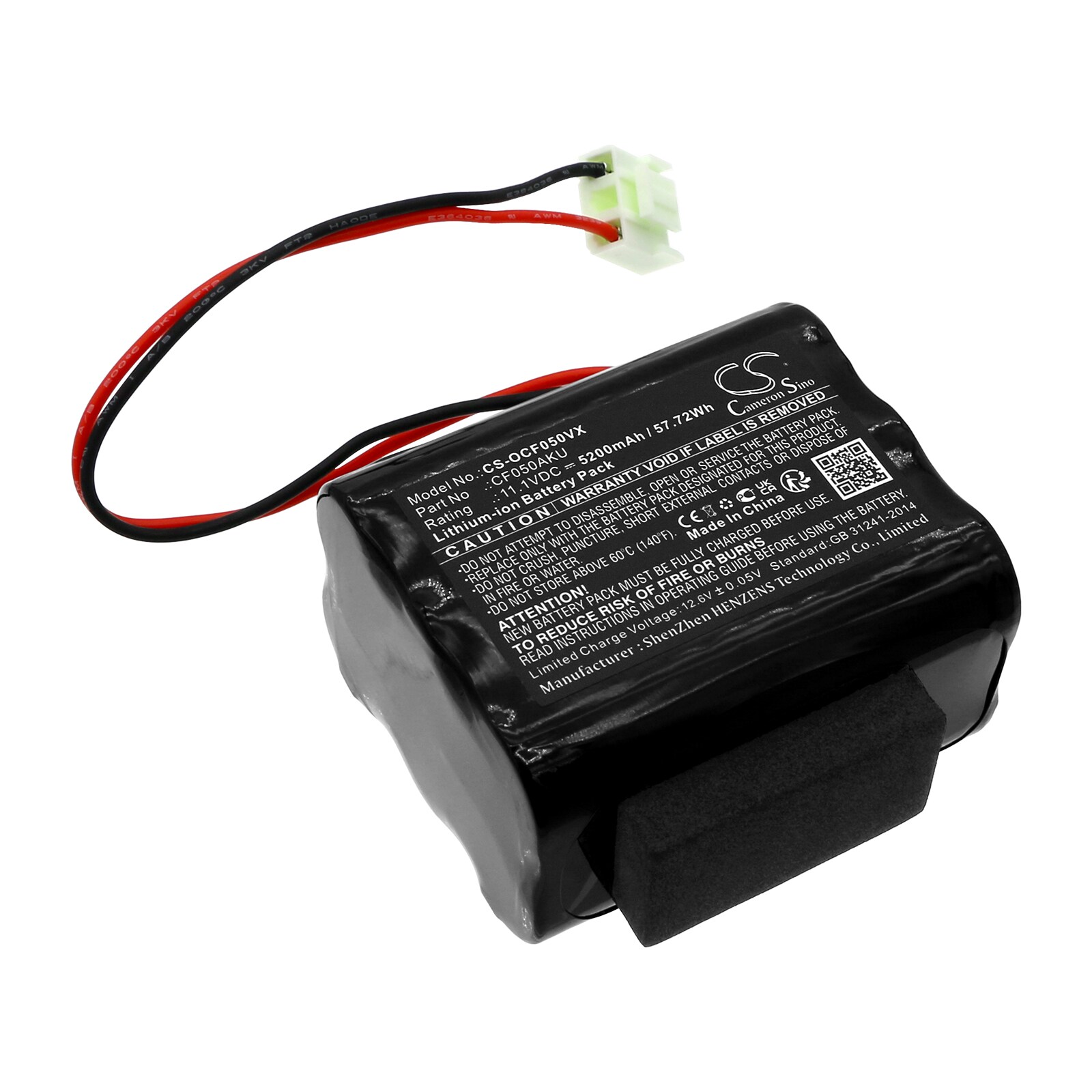 Batteri for vakuum til ORCA 050