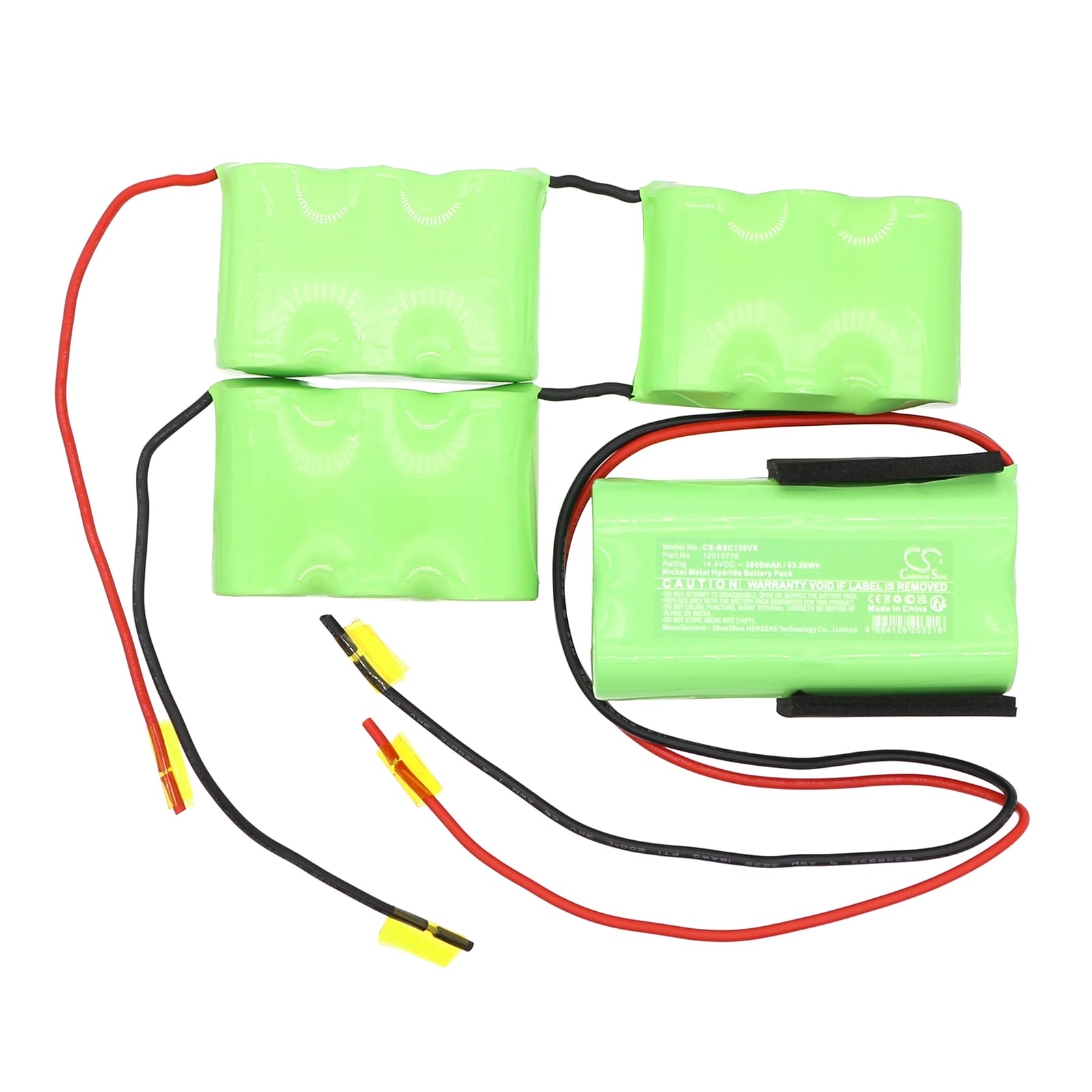 Batteri til vakuum for Bosch 12010776