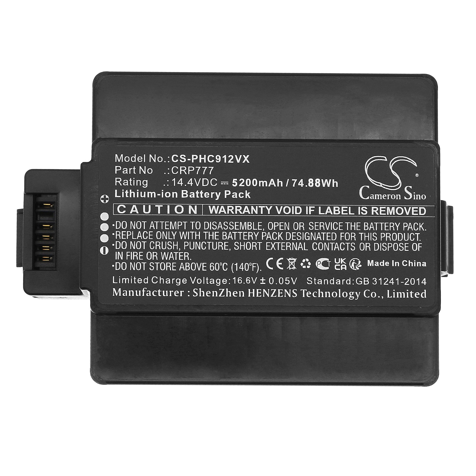 Batteri for støvsuger for ICLEBO Free, YCR -M04 - 02(R), Smart etc.