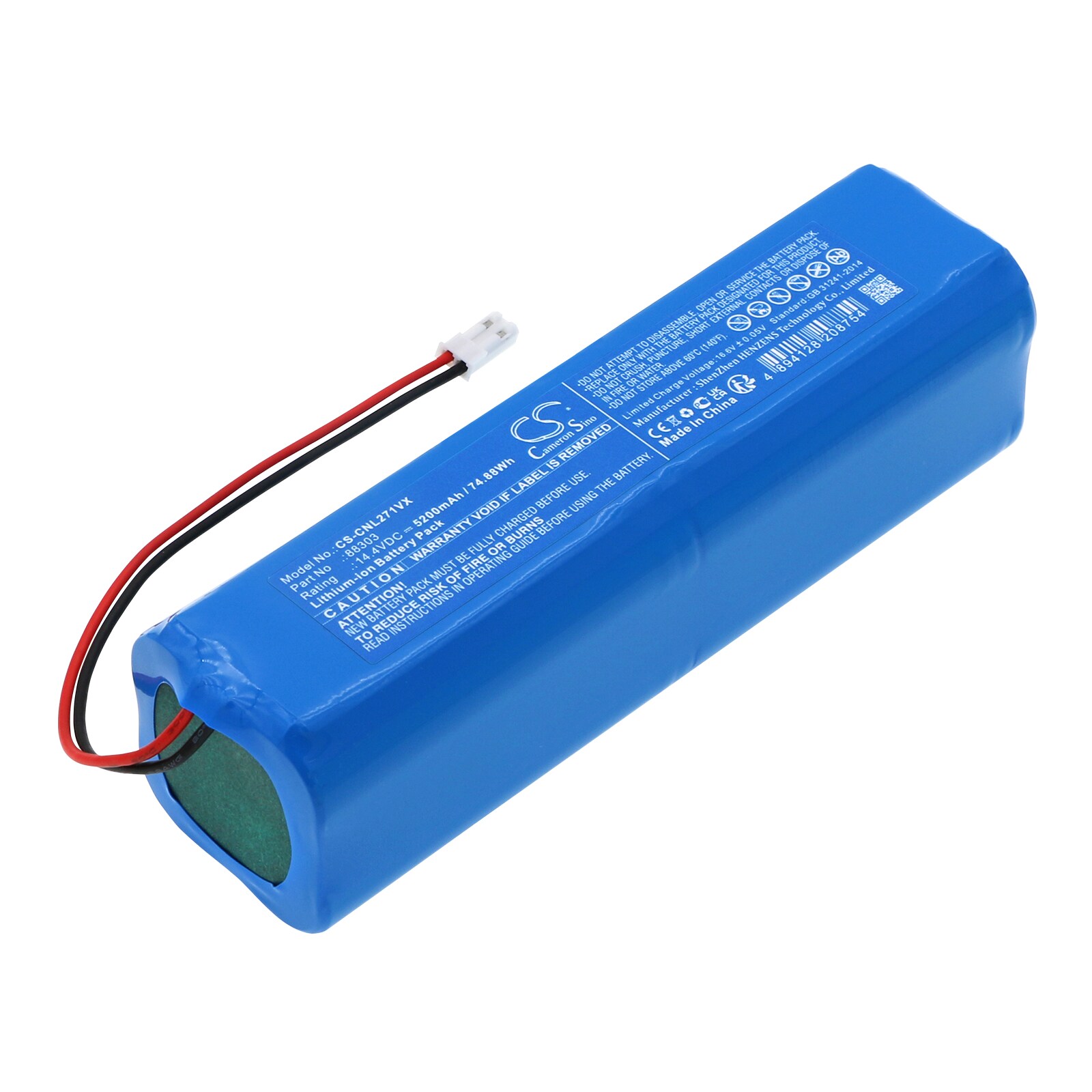 Batteri til vakuum for Ikohs Create Netbot LS23+, Netbot LS27, Netbot S27