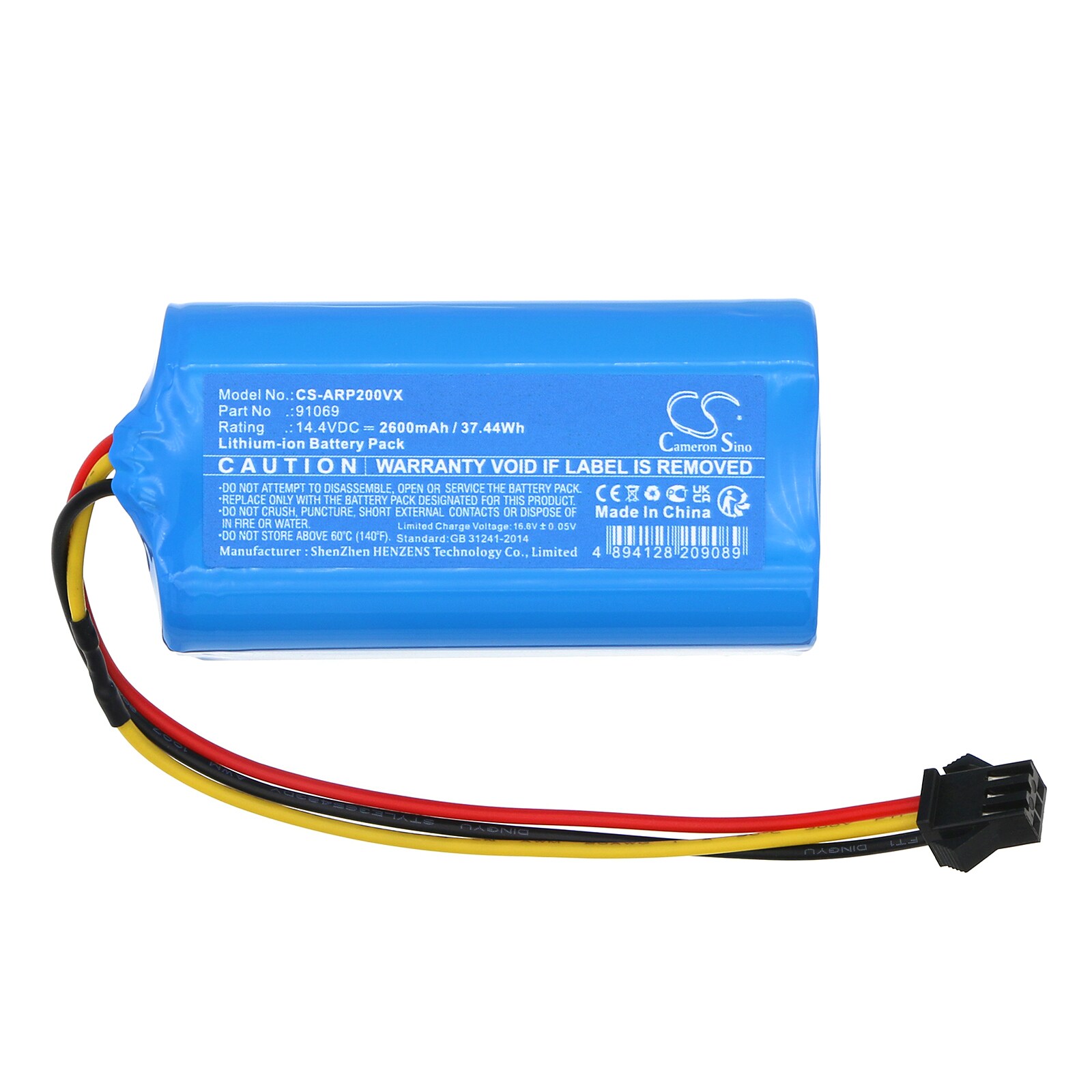 Batteri for vakuum til Airrobo P20
