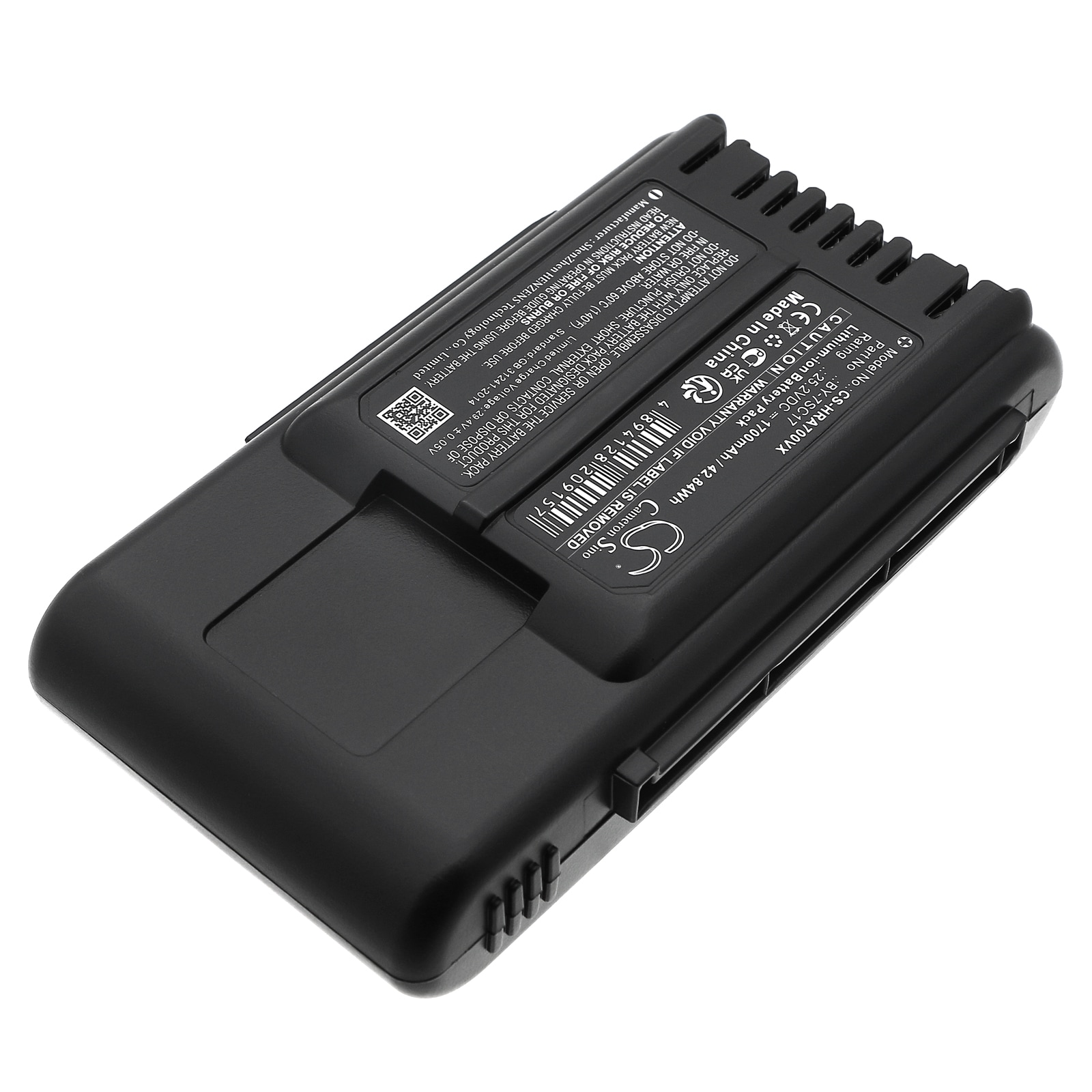 Batteri for støvsuger til Sharp EC-SR8-B, EC-SR9-B, EC-HR7-T osv.