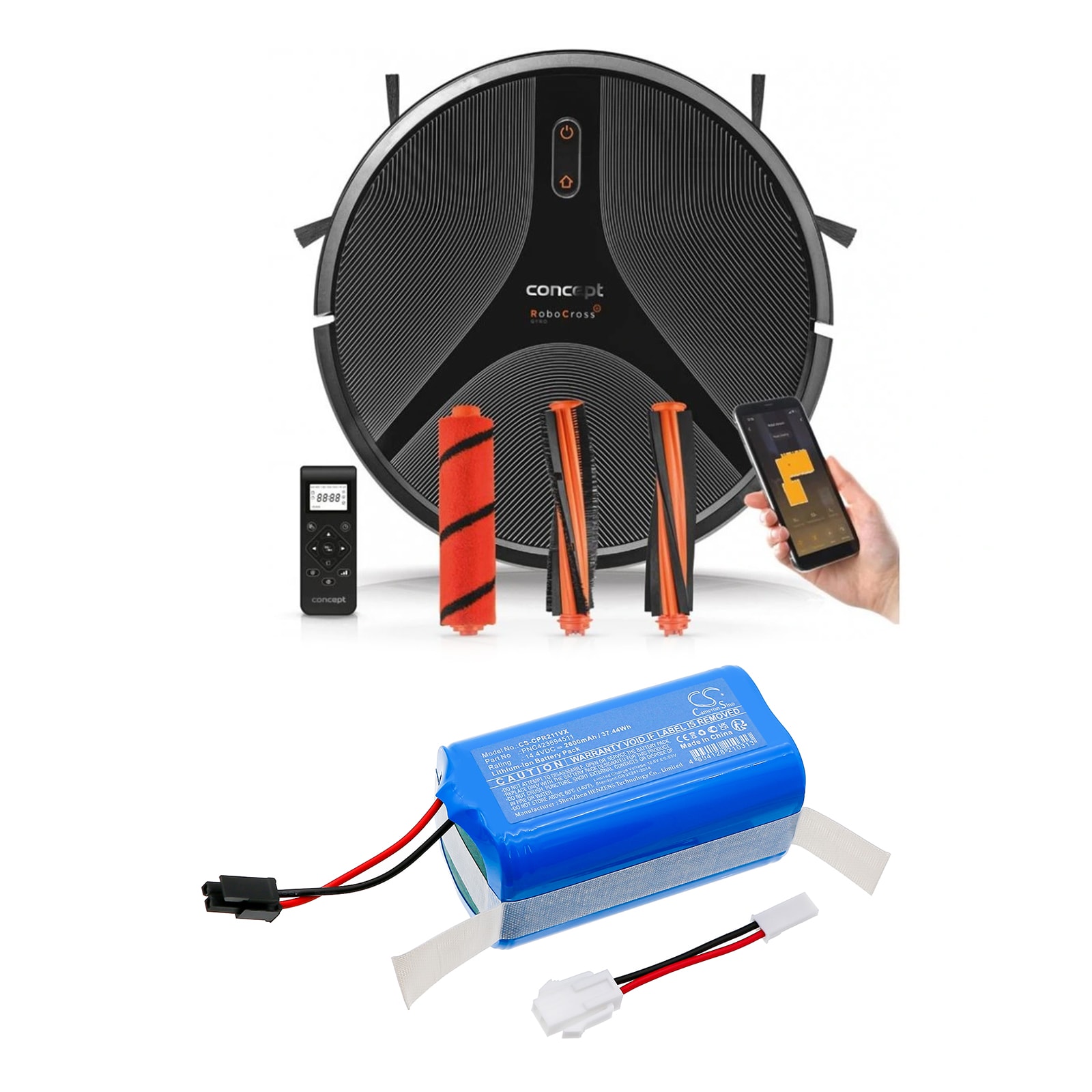 Batteri for Vacuum for Concept VR2110