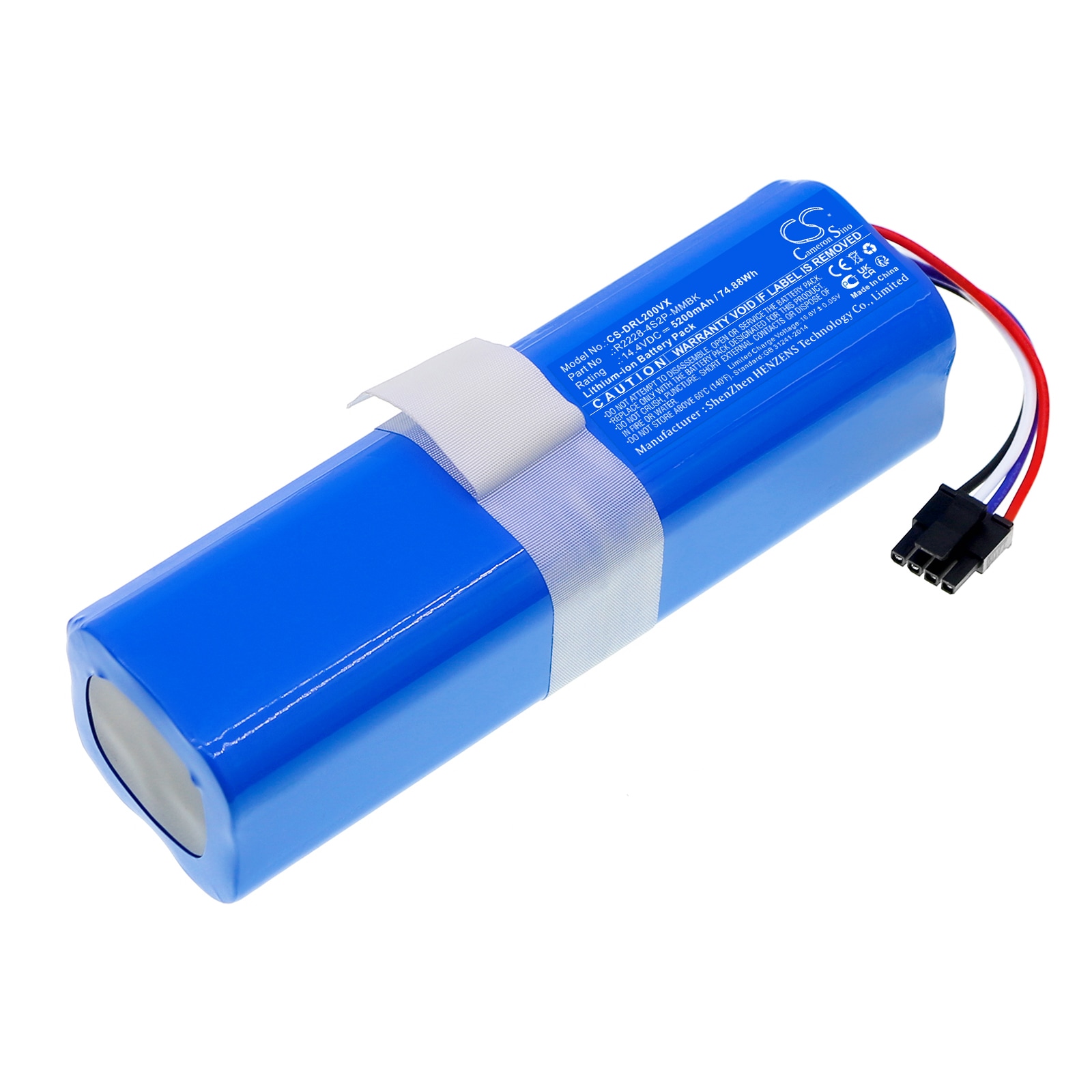 Batteri for støvsuger for Dreame Bot L20 Ultra, Bot X30 Ultra, L20 Ultra etc.