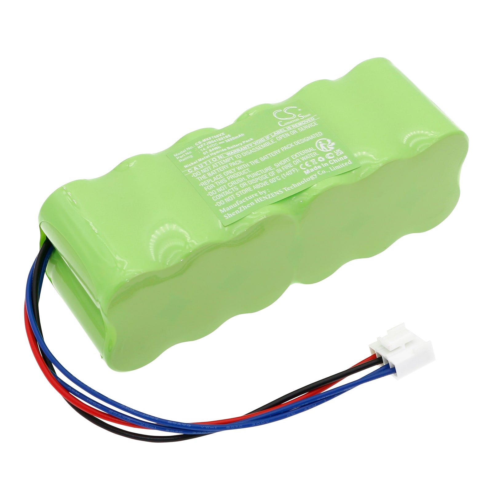 Batteri for vakuum til Mamirobot 416, 461, K3 etc.
