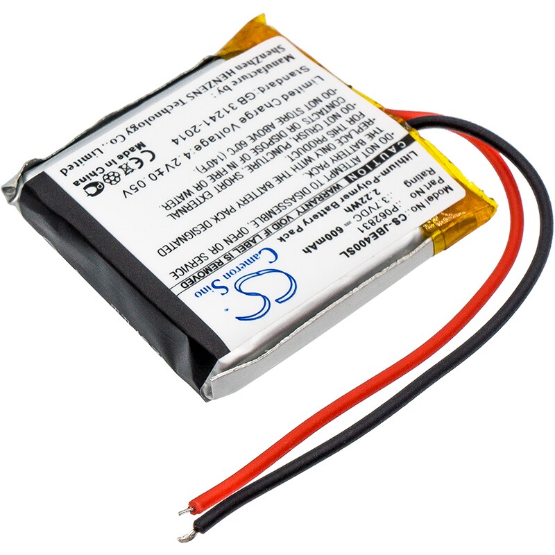 Batteri til trådløst hodesett for JBL Synchros S400BT, Tune 600BT