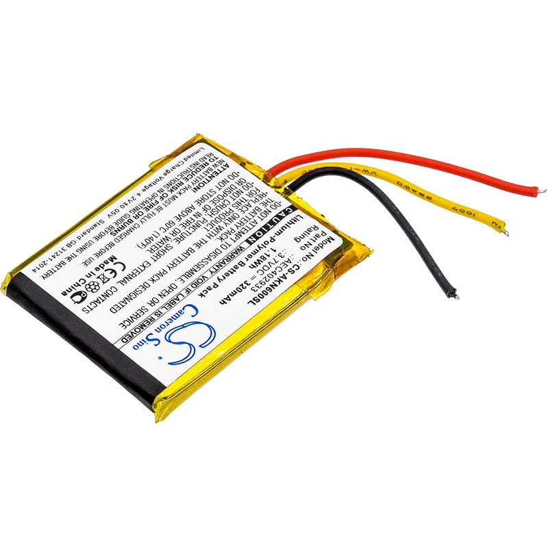 Batteri til AKG N60 NC trådløst hodesett