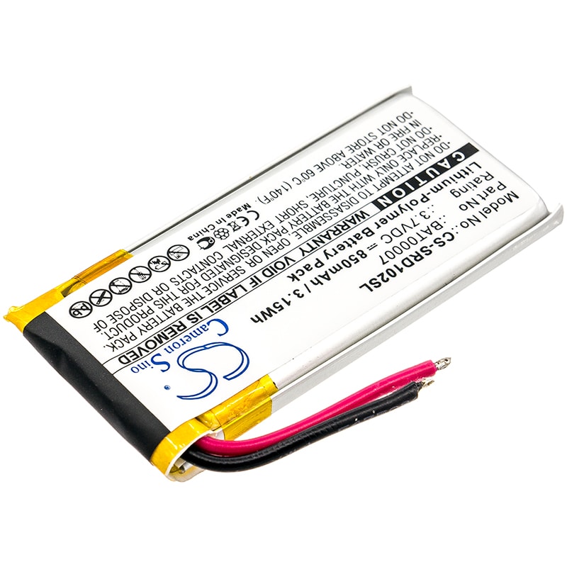 Cardo Packtalk Batteri 850 mAh – Li-Polymer for Scala Rider