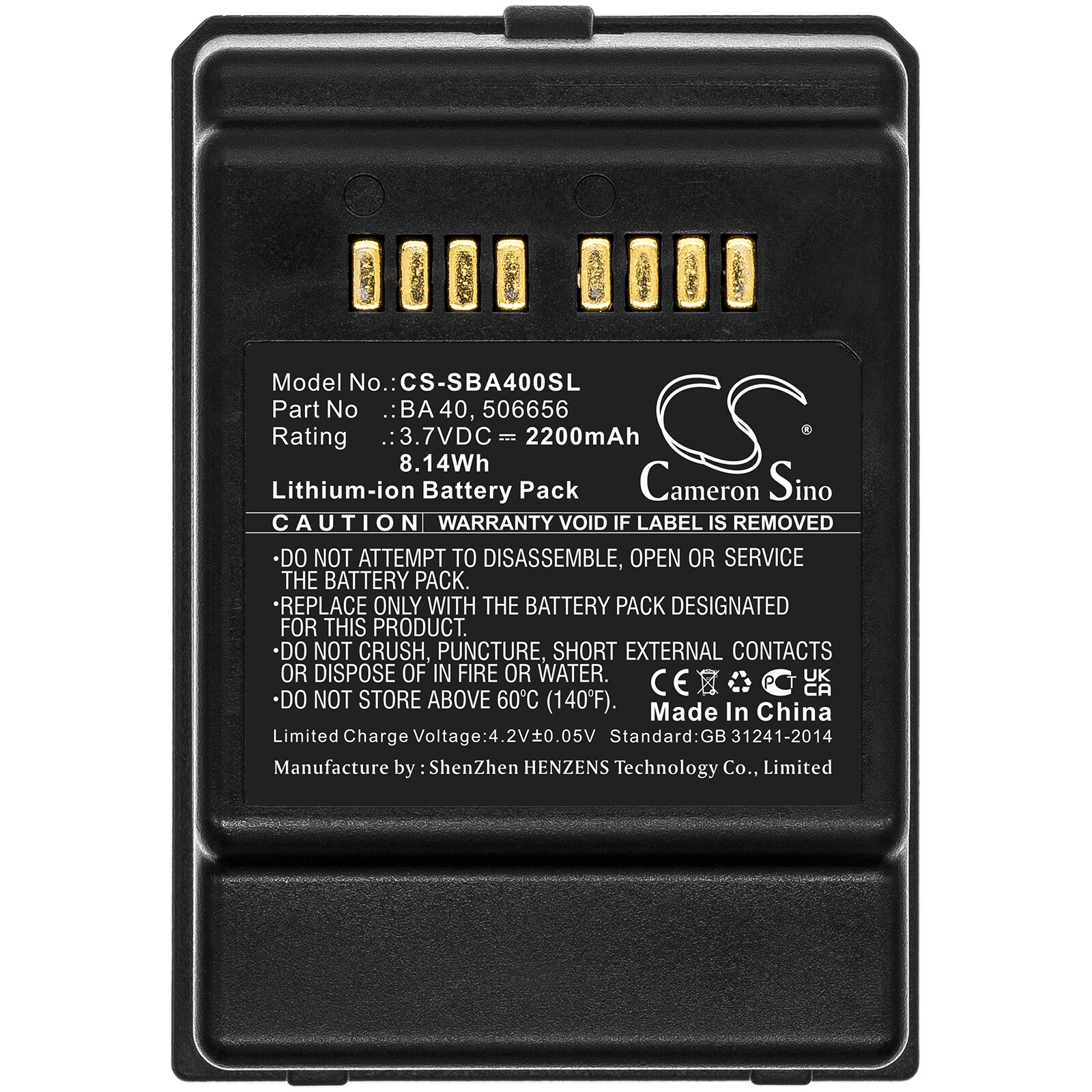Batteri til trådløst hodesett for Sennheiser, SL Boundary DW-sendere osv.
