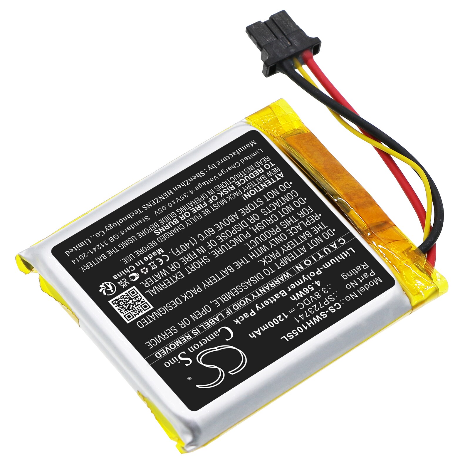 Batteri til trådløst hodesett for Sony WH-1000XM5, WF-1000XM5