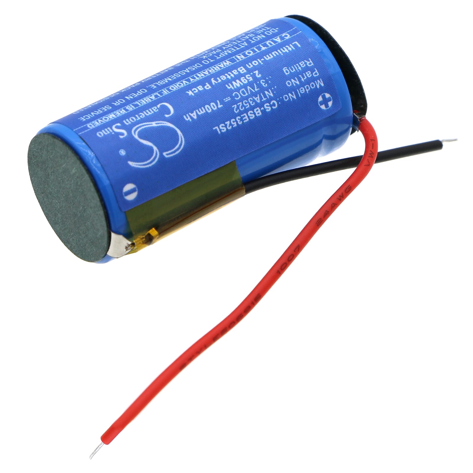 Batteri for trådløst hodesett til Bose SoundSport Free Charging Case, 423729