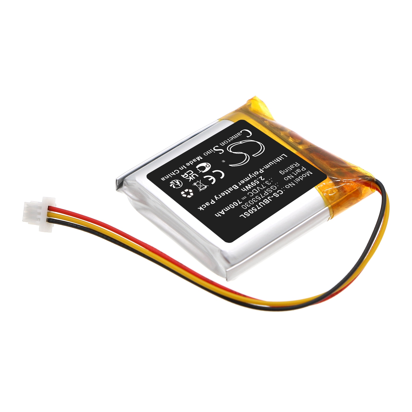Batteri for JBL Tune 750/750BTNC/700BT – 700 mAh Li-Polymer