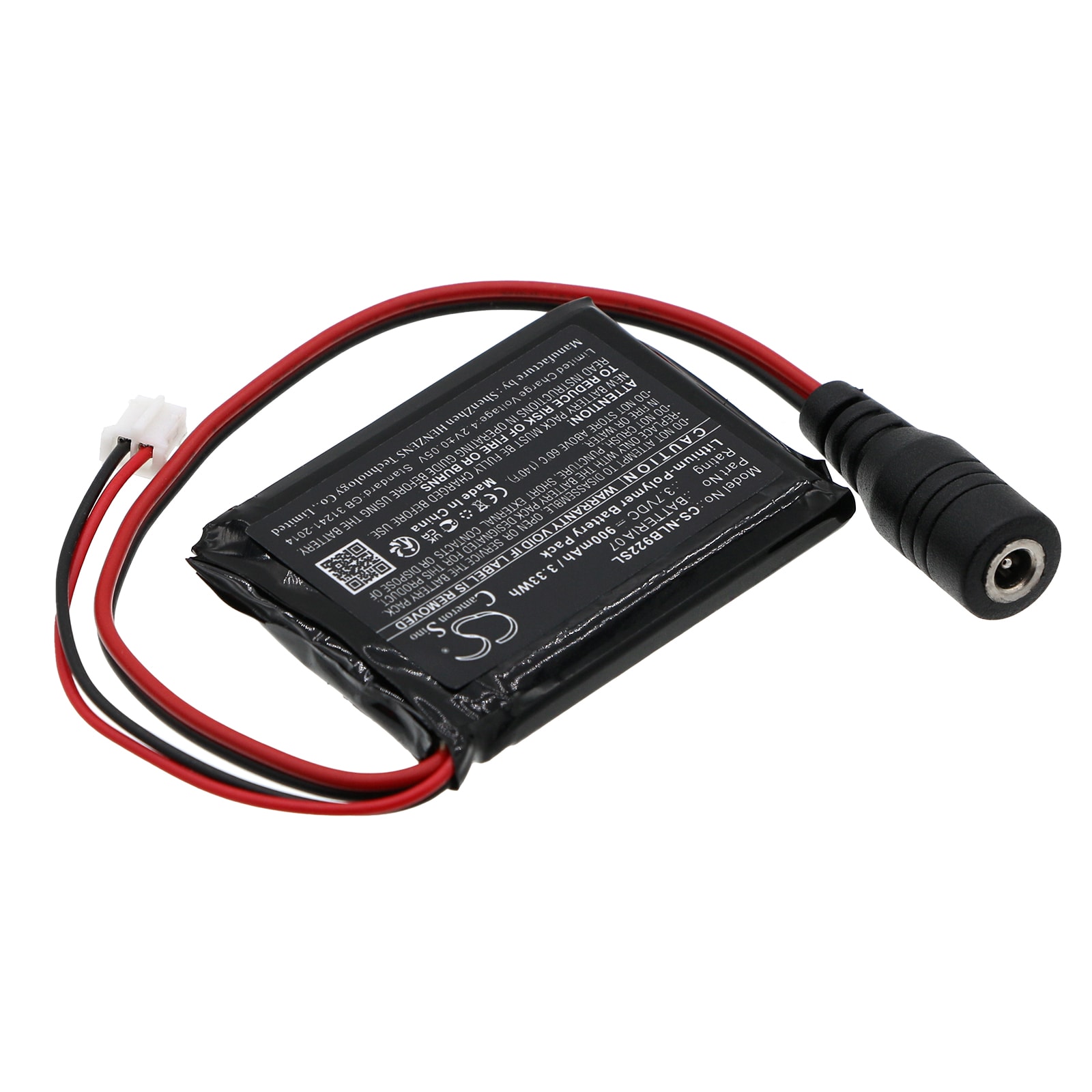 Batteri til trådløst hodesett for Nolan N-COM B902 L, N-COM B902 R