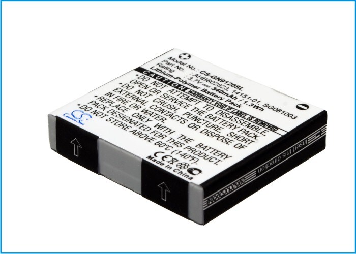 Batteri til trådløst hodesett for GN Netcom 9120, Netcom 9125