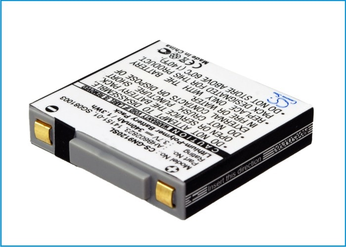 Batteri til trådløst hodesett for GN Netcom 9120, Netcom 9125