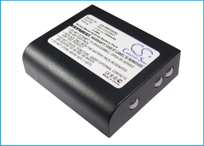 Batteri til trådløst hodesett for Panasonic WX-CT2020, Ultraplex II