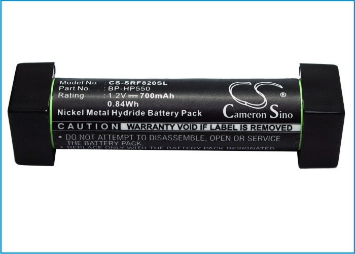 Batteri til trådløst hodesett for MDR-DS3000, MDR-IF240RK, MDR-IF3000 og andre.
