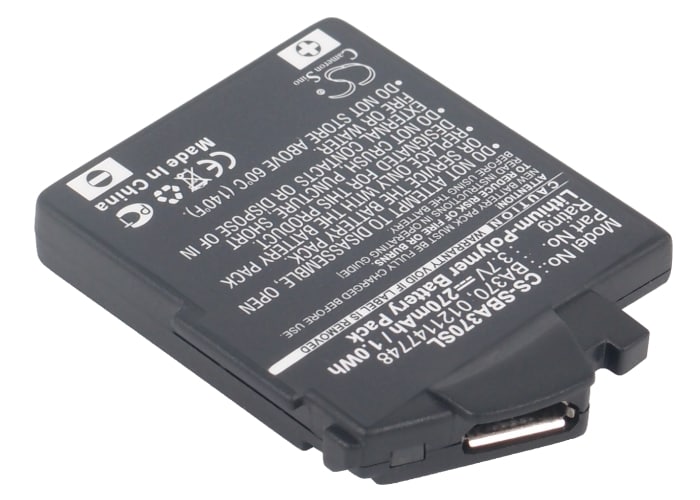 Batteri til trådløst hodesett for Sennheiser PXC 310, PXC 310 BT, MM 400 og andre