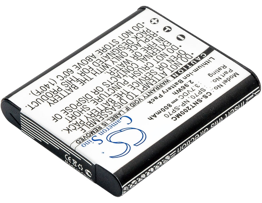 Batteri til kamera for Sony Bloggie Touch, MHS-TS20, MHS-TS20/S osv.