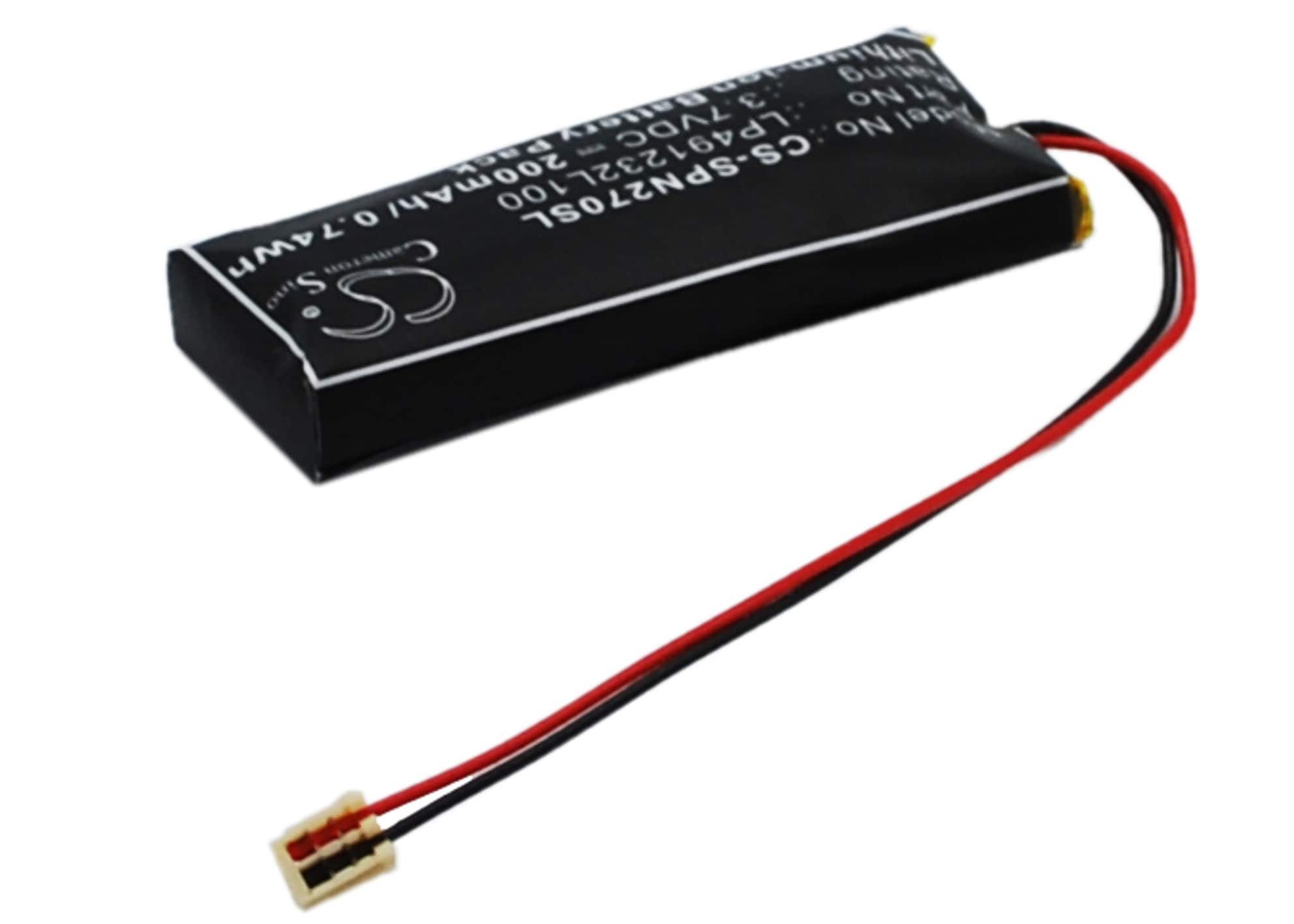 Batteri til trådløst hodesett for Sony PSP-N270, PSP-N270G