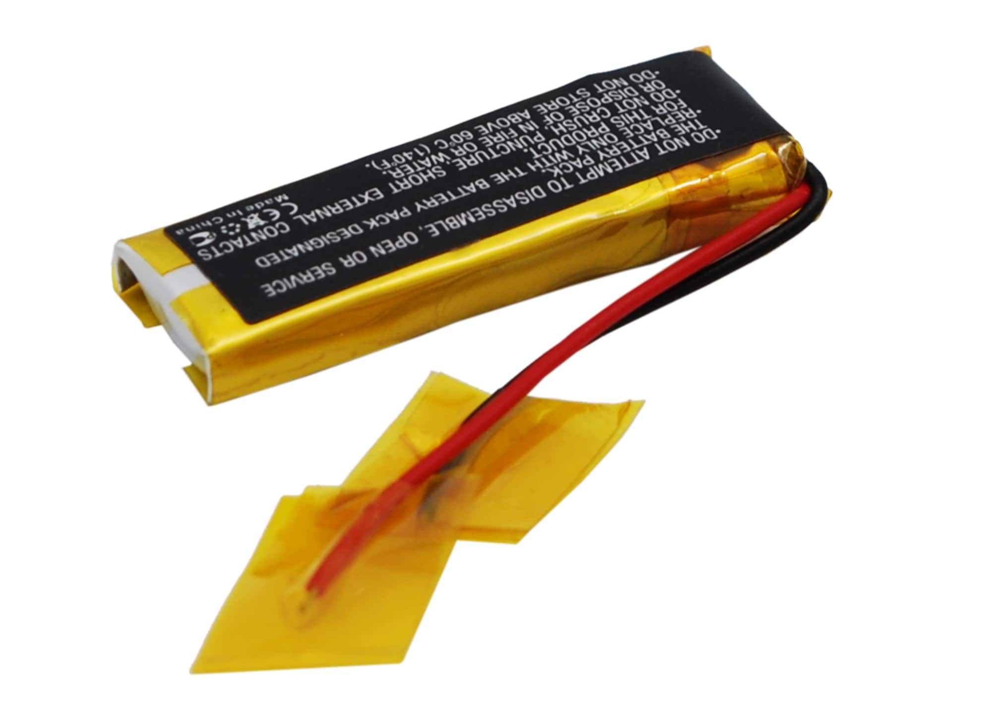 Batteri til trådløst headset for Plantronics M50, Discovery 650E, Discovery 640E m.fl.