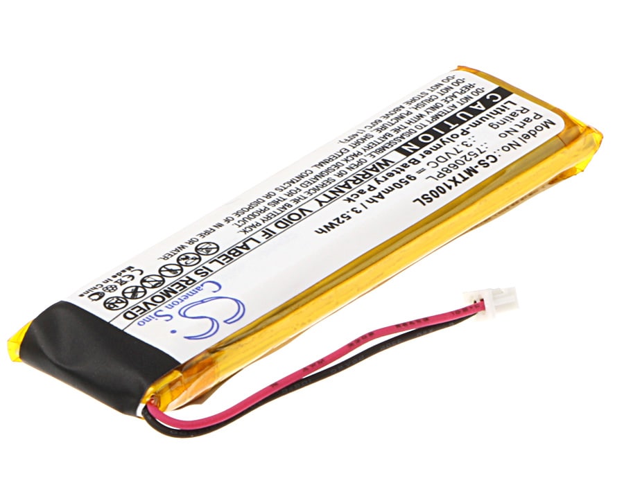 Batteri til trådløst hodesett for Midland BTX1, BTX2, BTNext osv.