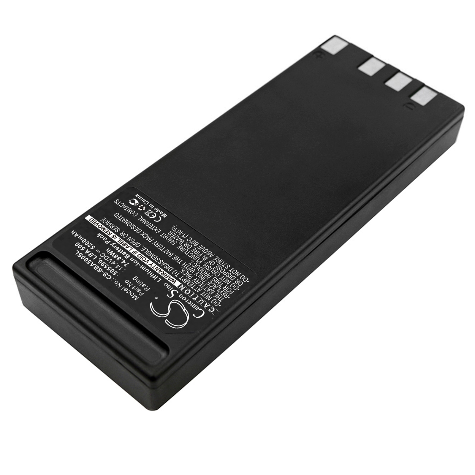 Batteri til trådløst hodesett for Sennheiser LSP 500 Pro