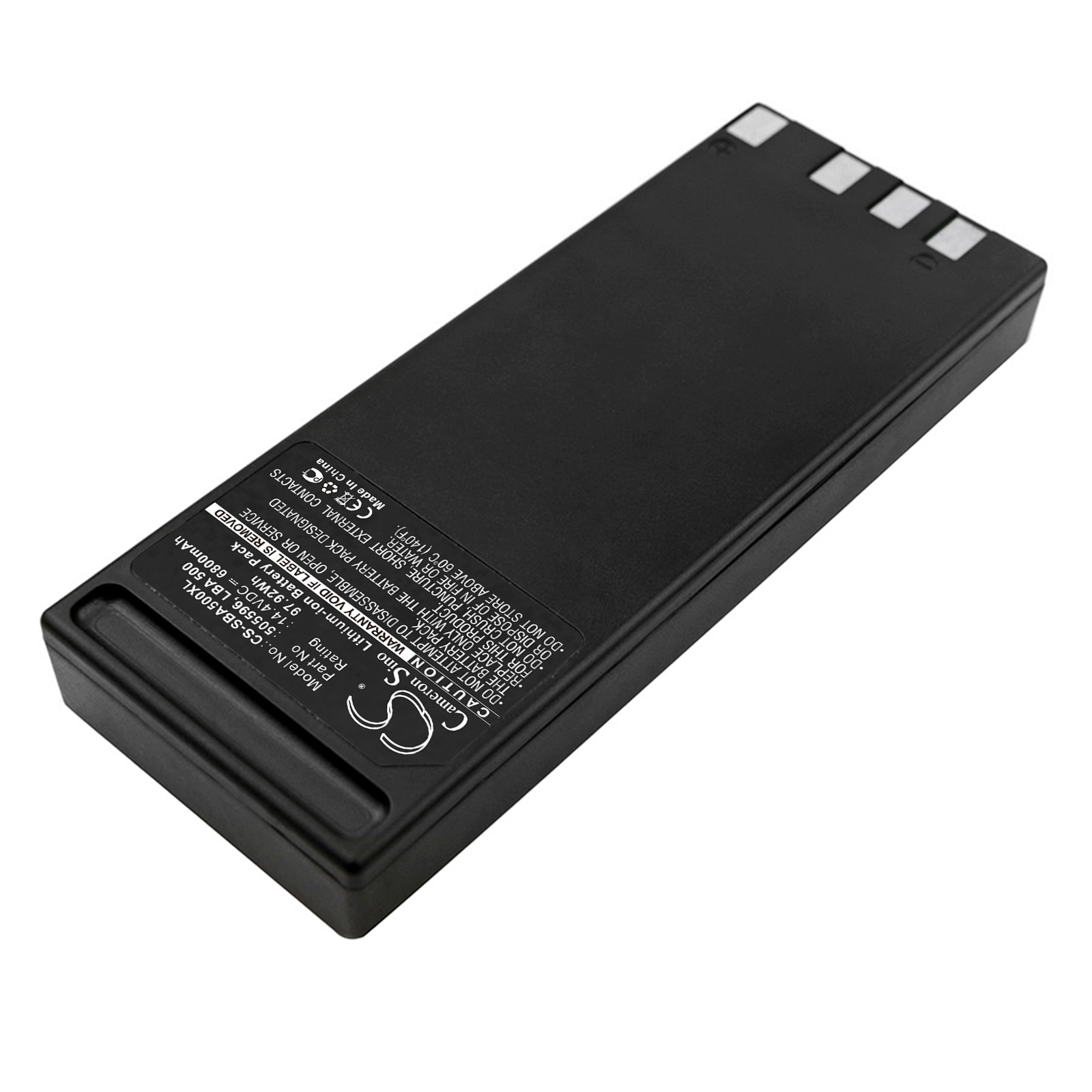 Batteri til trådløst hodesett for Sennheiser LSP 500 Pro