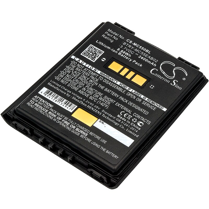 Batteri til strekkodeskanner for Symbol MC55, MC55A, MC56 osv.