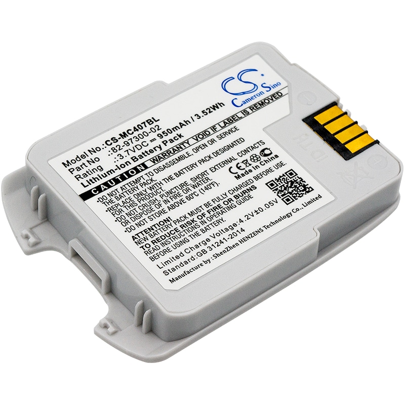 Batteri for strekkodeskanner for Motorola CS4070, CS4070-SR