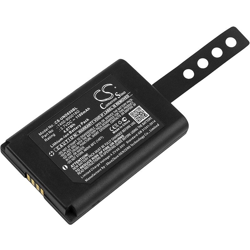 Batteri til strekkodeskanner for Unitech RD650, SRD650