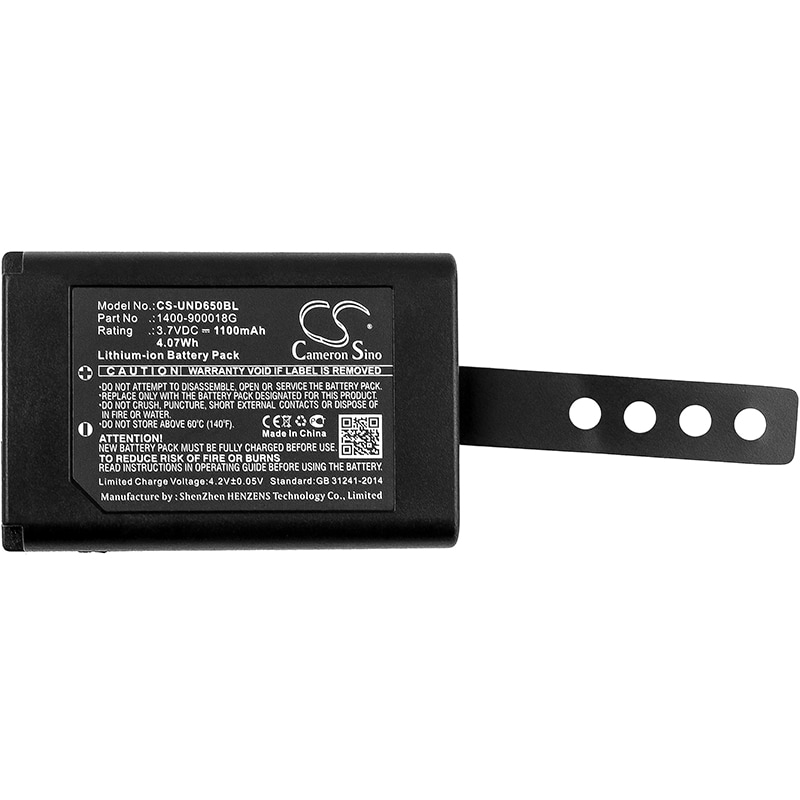 Batteri til strekkodeskanner for Unitech RD650, SRD650