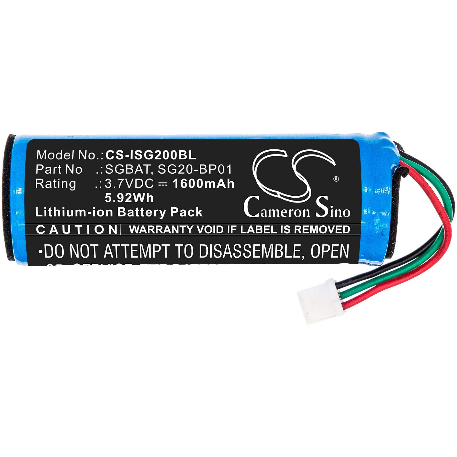 Batteri til strekkodeskanner for Honeywell SG20